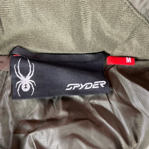 Spyder Women's Siren Long Jacket, Olive, Medium - Picture 5 of 15